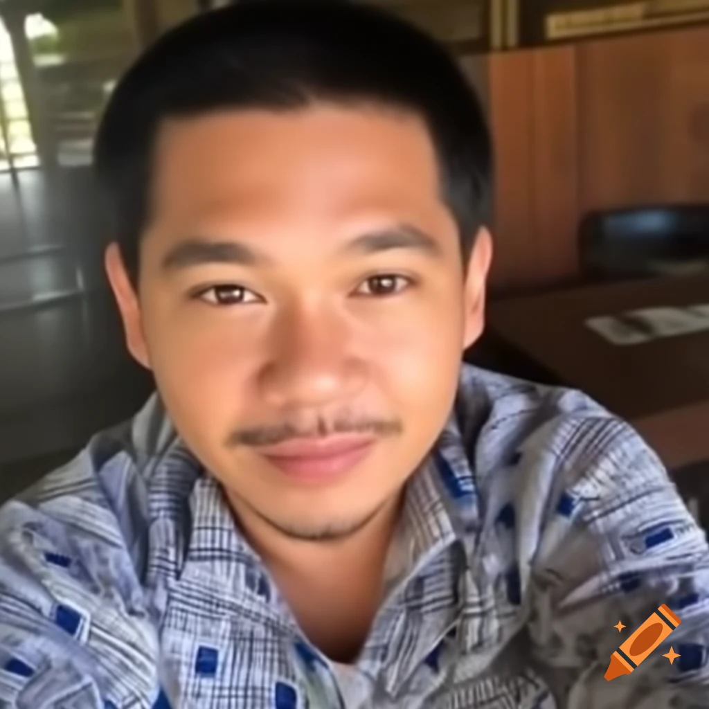 Selfie of a Filipino man