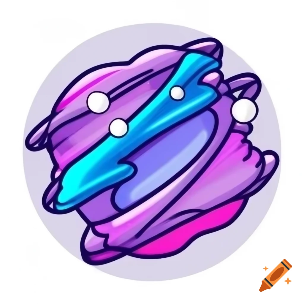 Artistic drawing of a galaxy