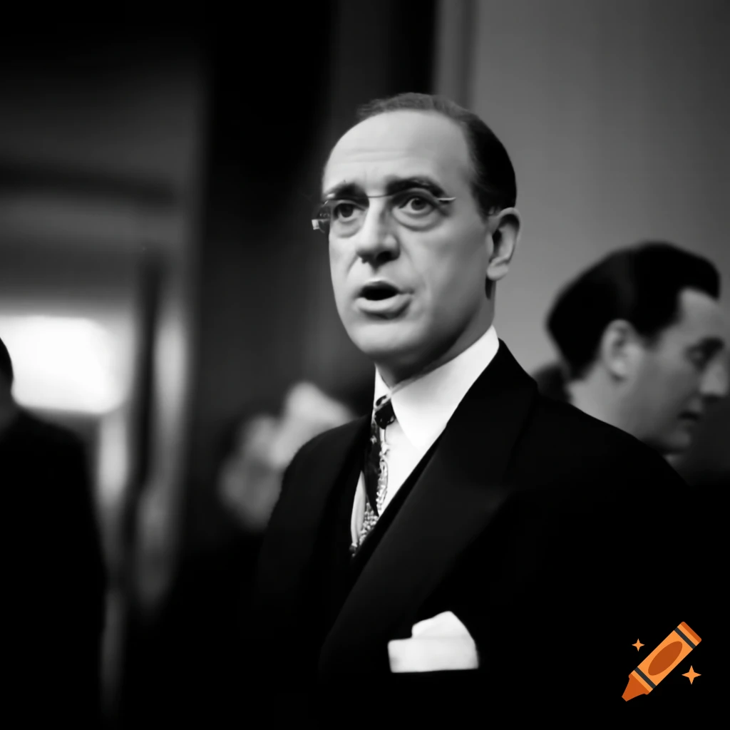 1950s portrait of a politician