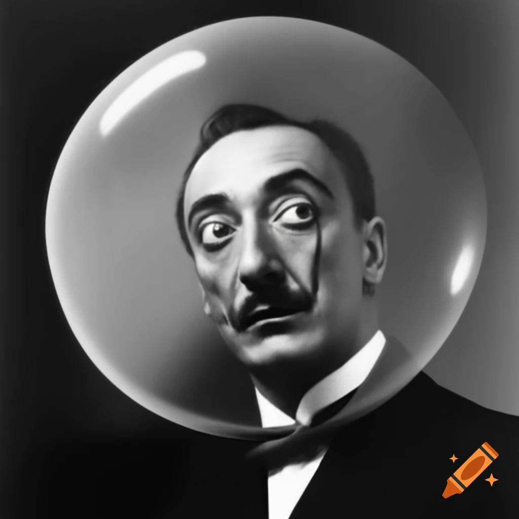 Salvador Dalí's blue swimming cap