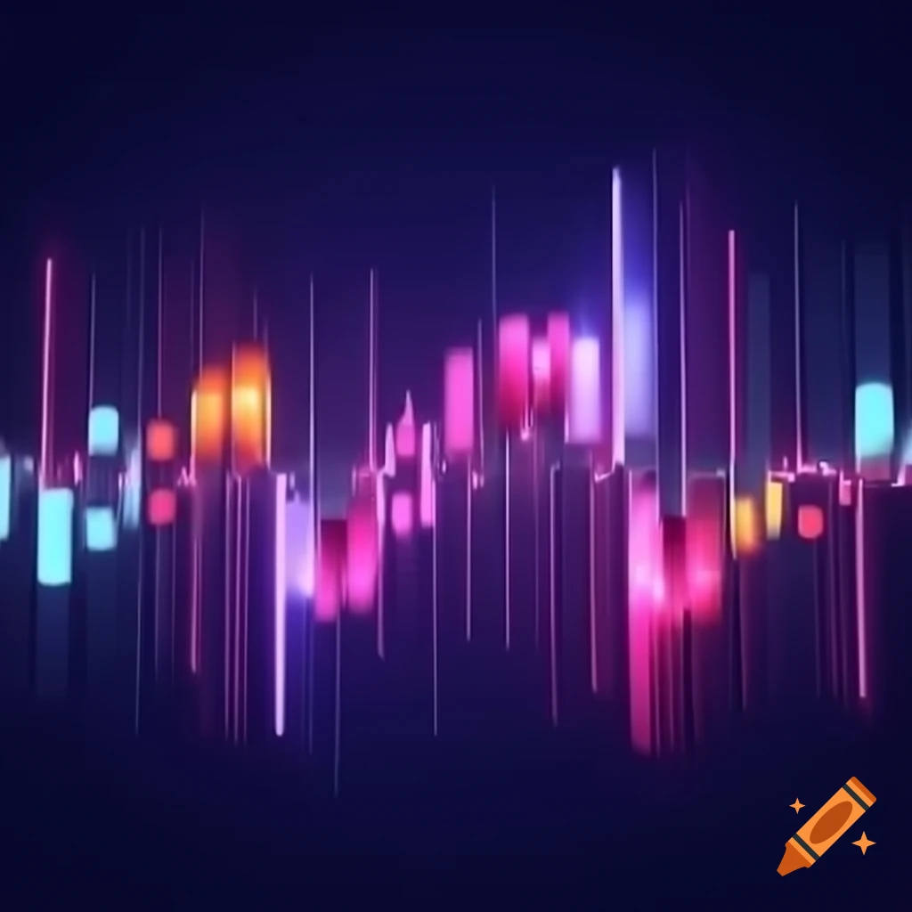 Rhythm concept, abstract expression