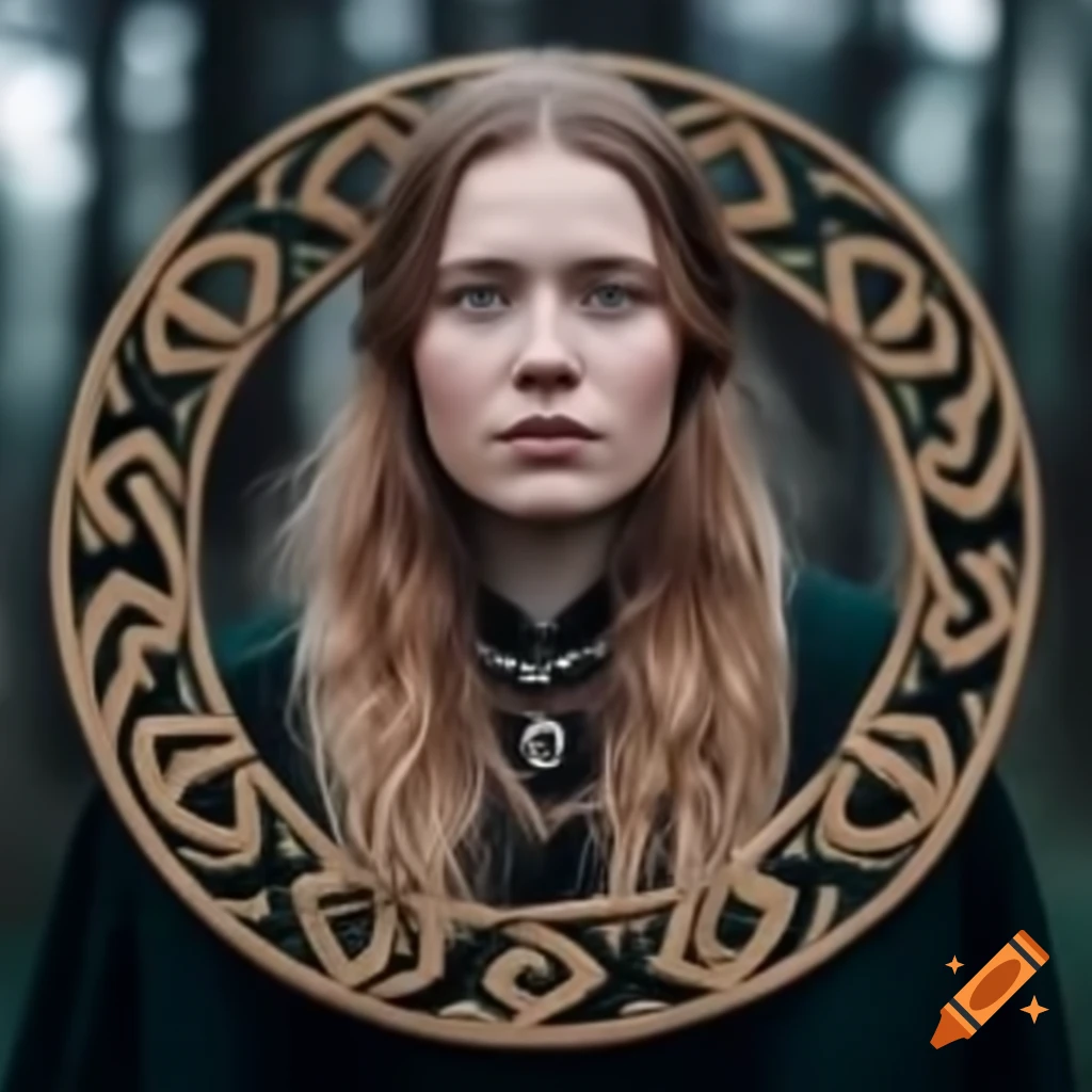 Nordic celtic folk inspired imagery on craiyon