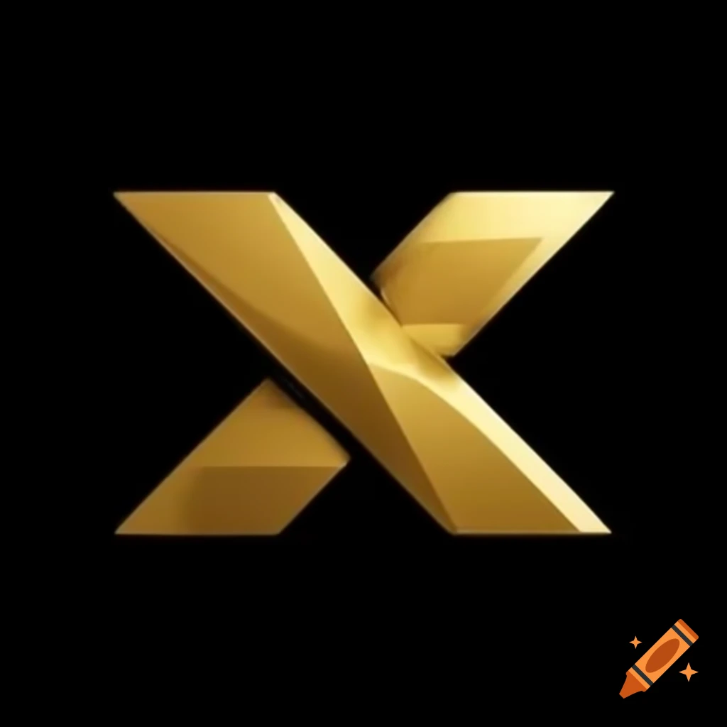 Logo design for weekly strike prize featuring a large golden strike X