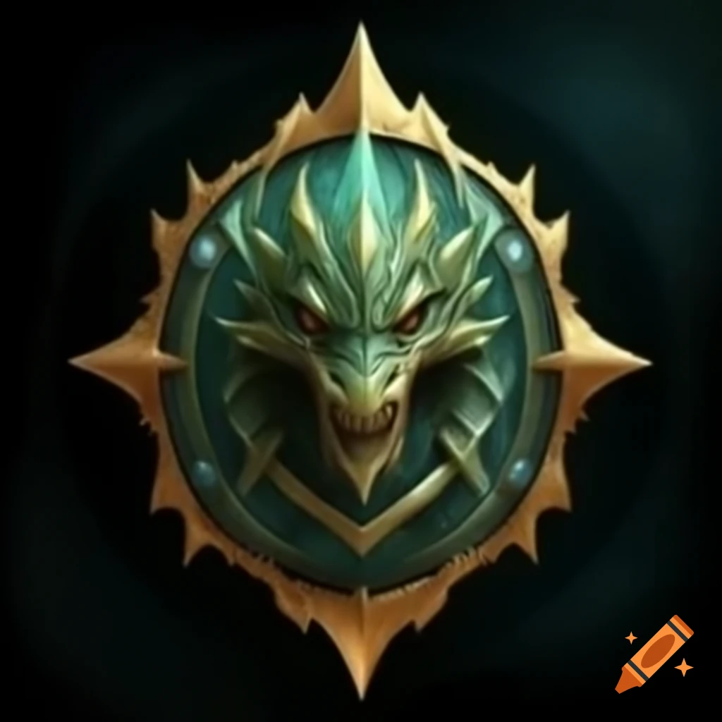 Amulet featuring dragon design