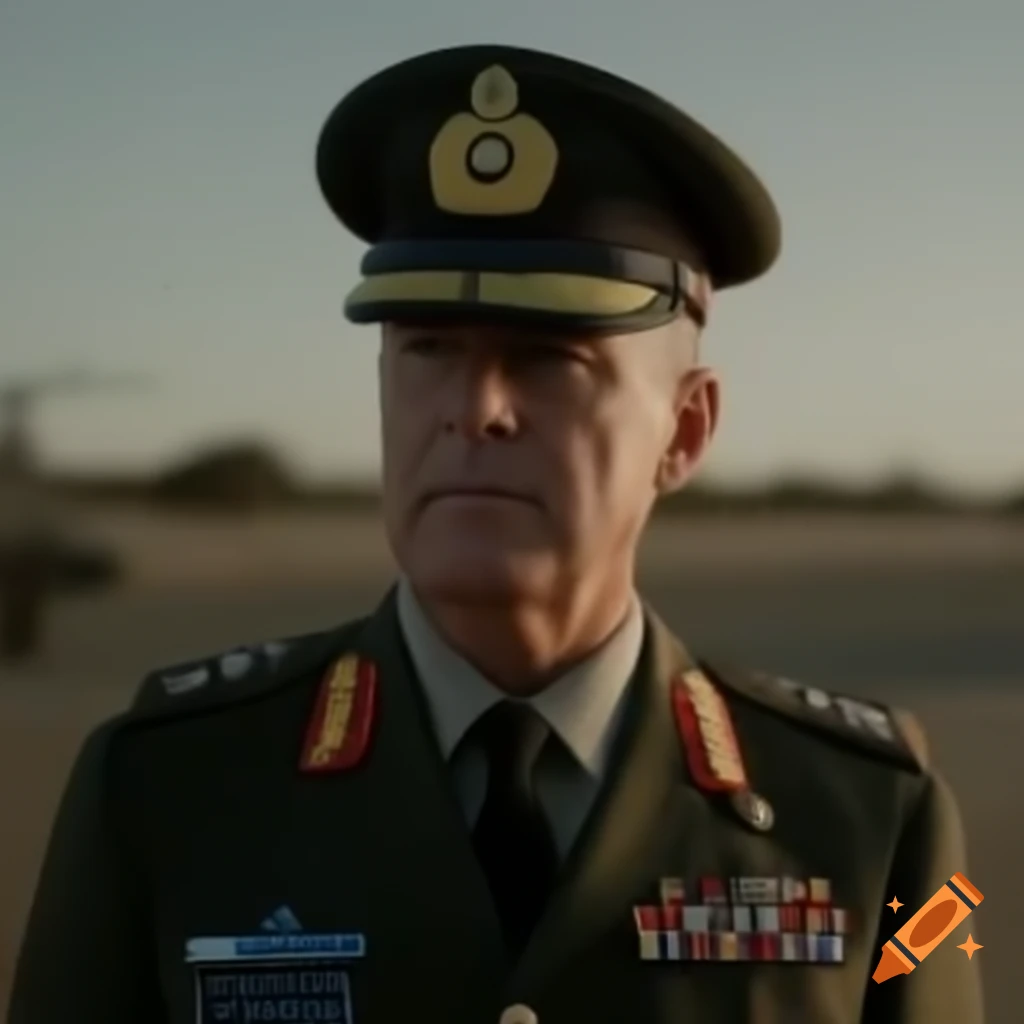 Military general representing Australia