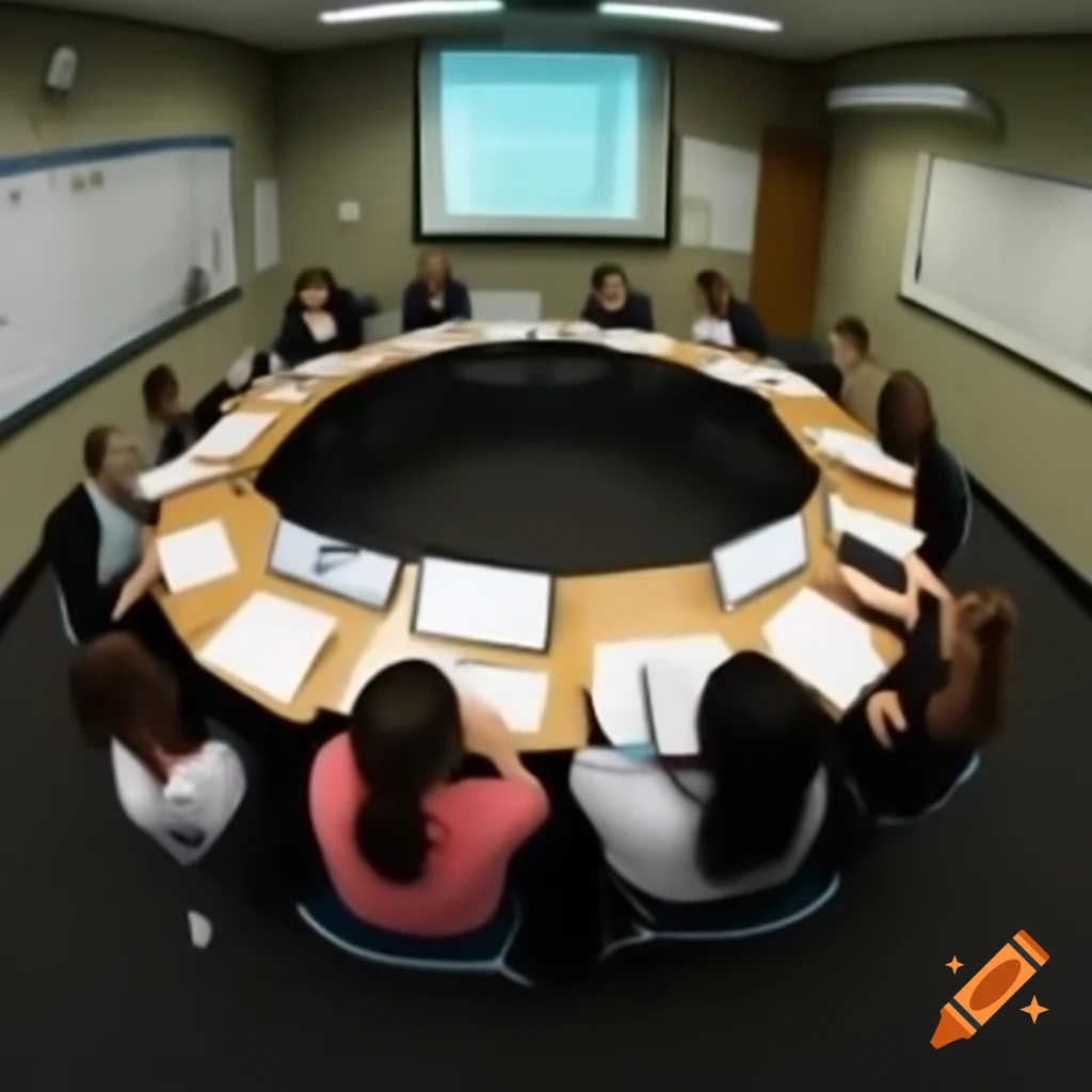 Classroom scene at South Dakota State University with students and professor discussing AI