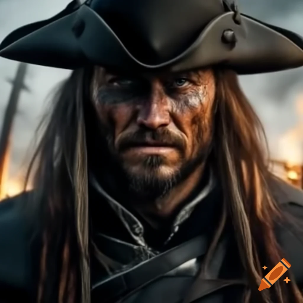 scarred-black-musketeer-in-historical-attire-on-craiyon