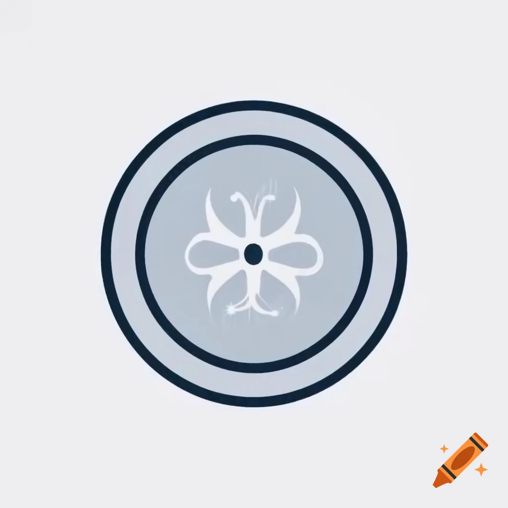 Simplified wind emblem or sigil design