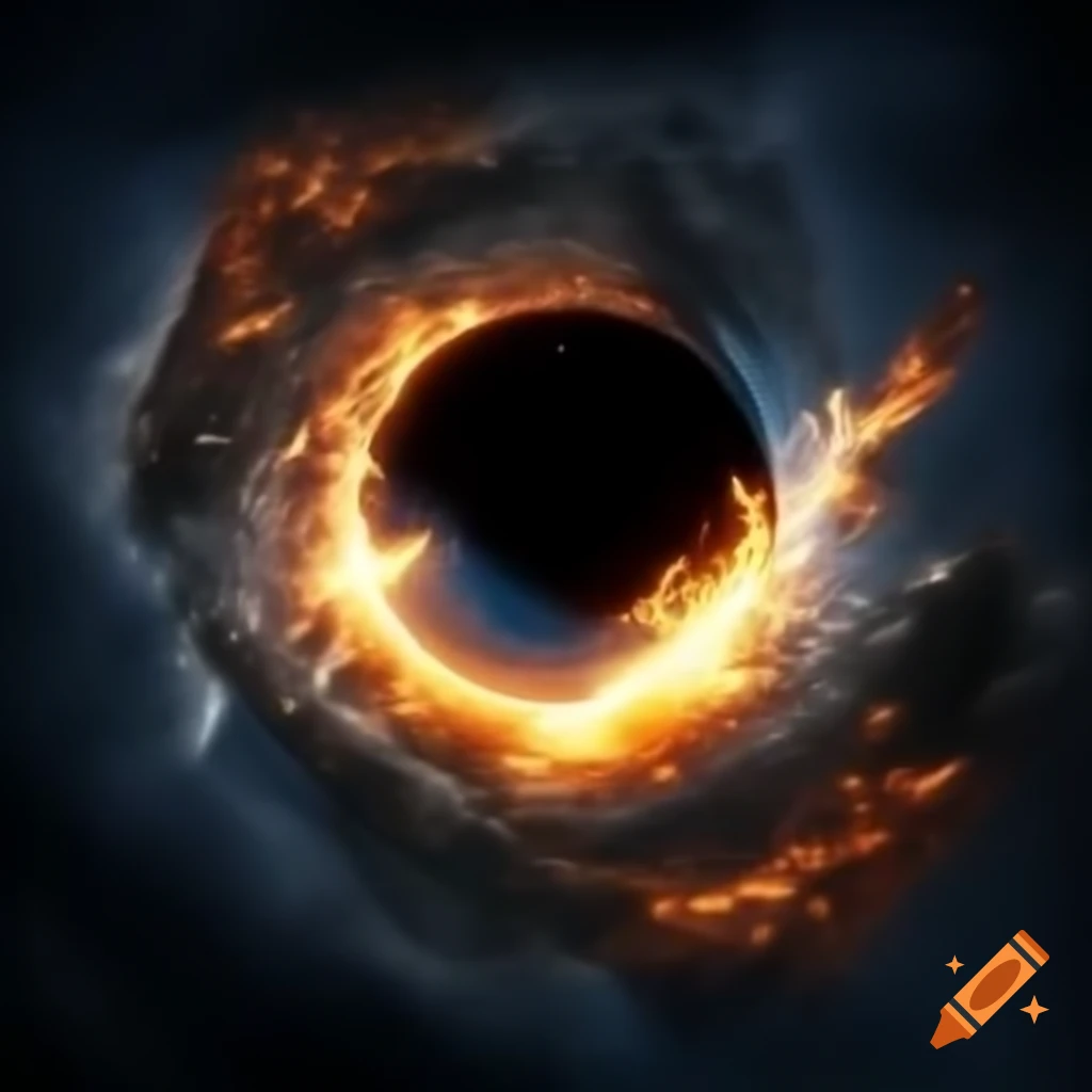Black hole approaching and impacting Earth