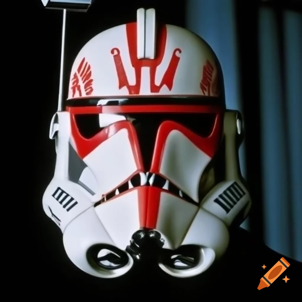 Star Wars helmet mask designed for display and collectors