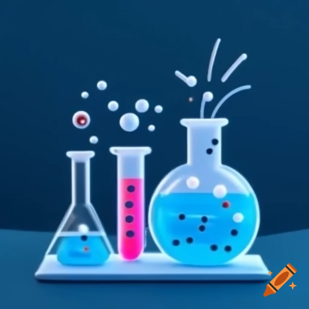 Chemical lab design for portfolio cover