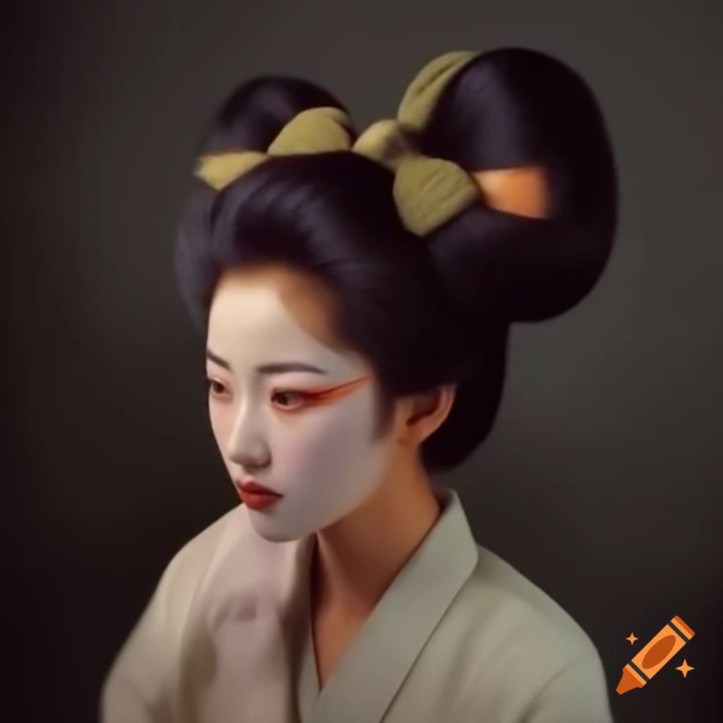 Japanese Girl Portrait On Craiyon