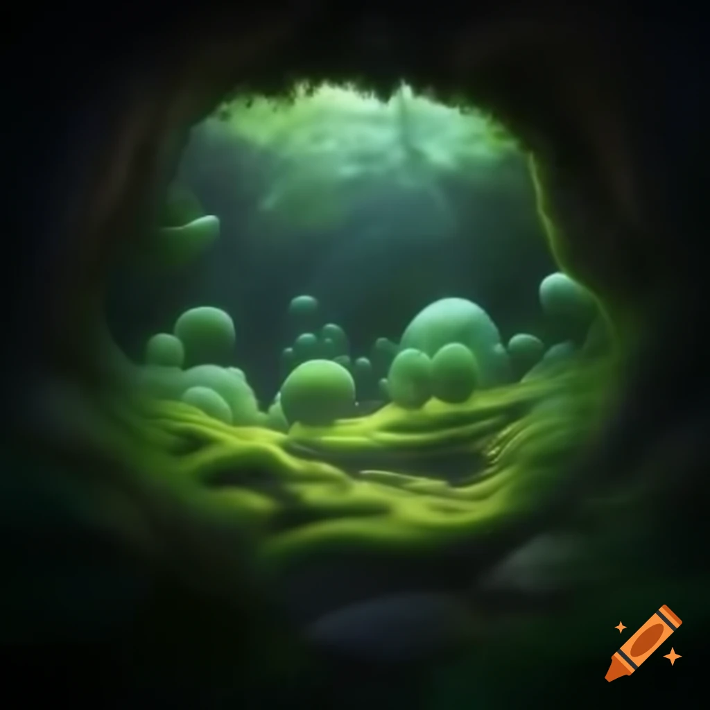 An undefined environment scene