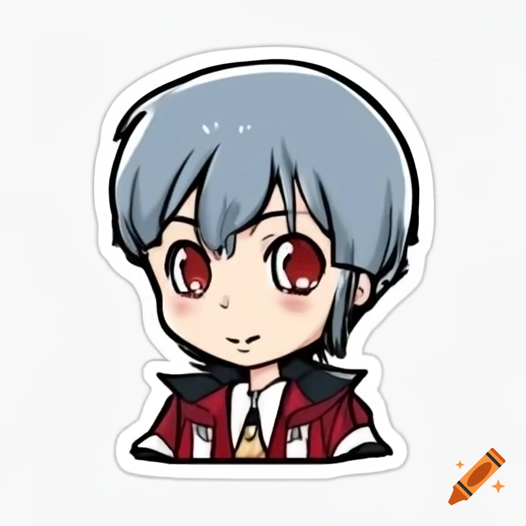 Toshinori Yagi sticker, character from My Hero Academia