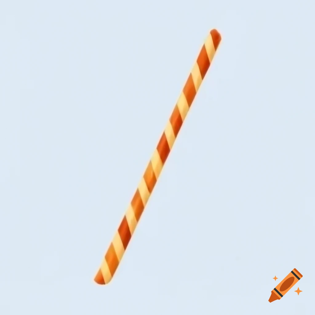 Drawing of a straw
