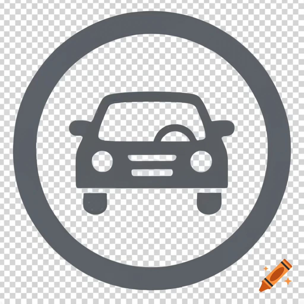 Car pictogram illustration