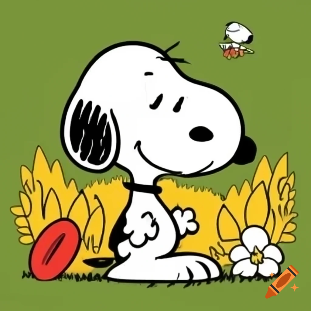 Snoopy character illustration