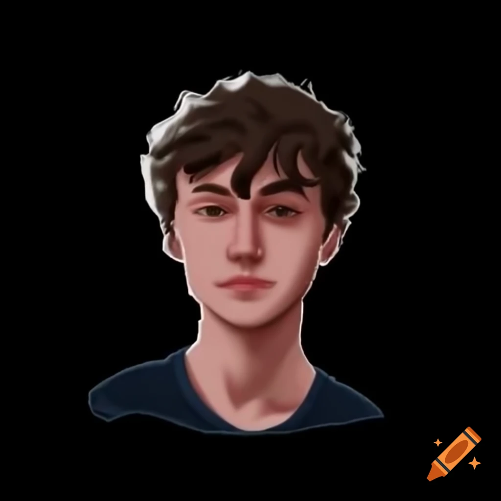 Character of Wilbur Soot illustrated in The Walten Files art style