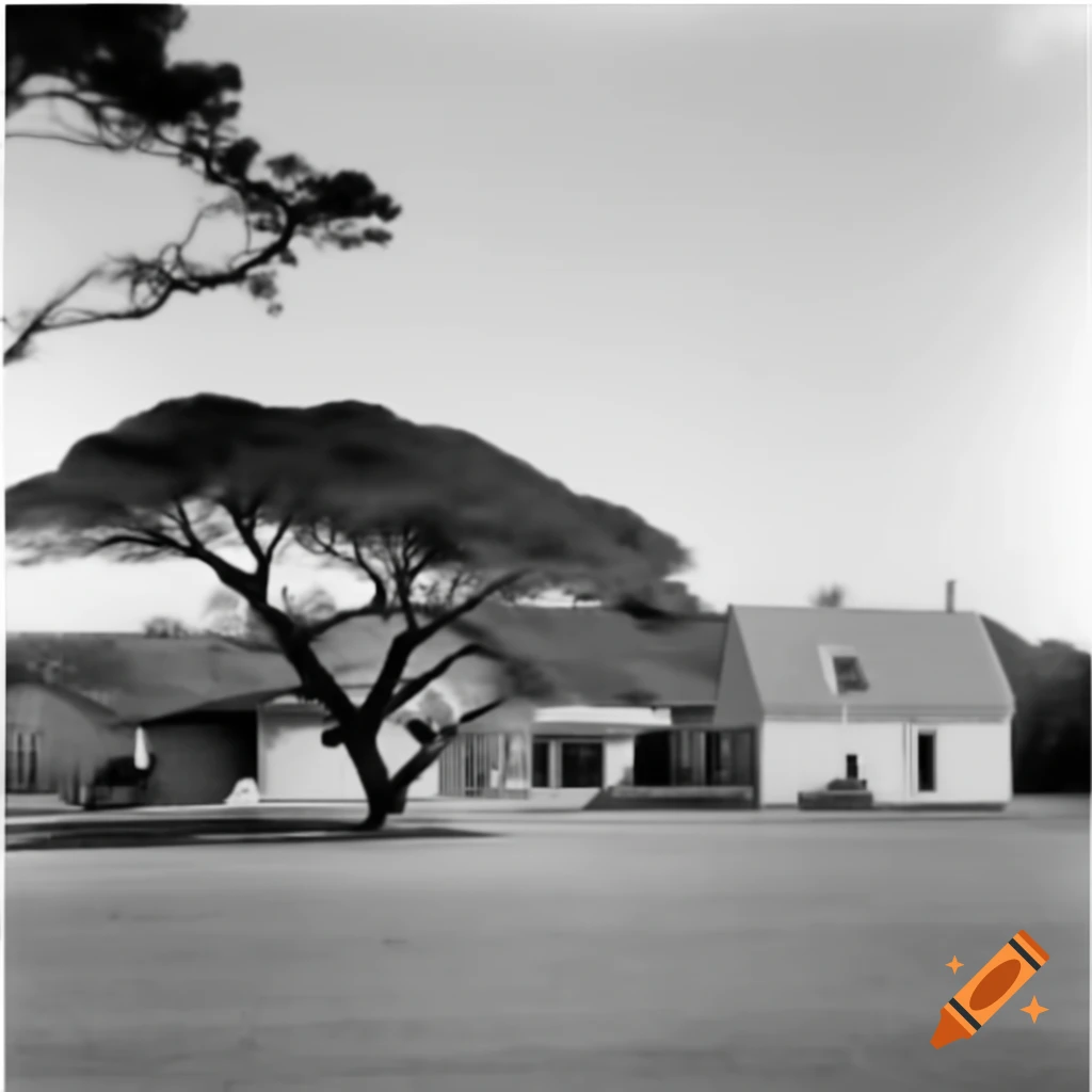 Cape Cod house with an elm tree in the front yard