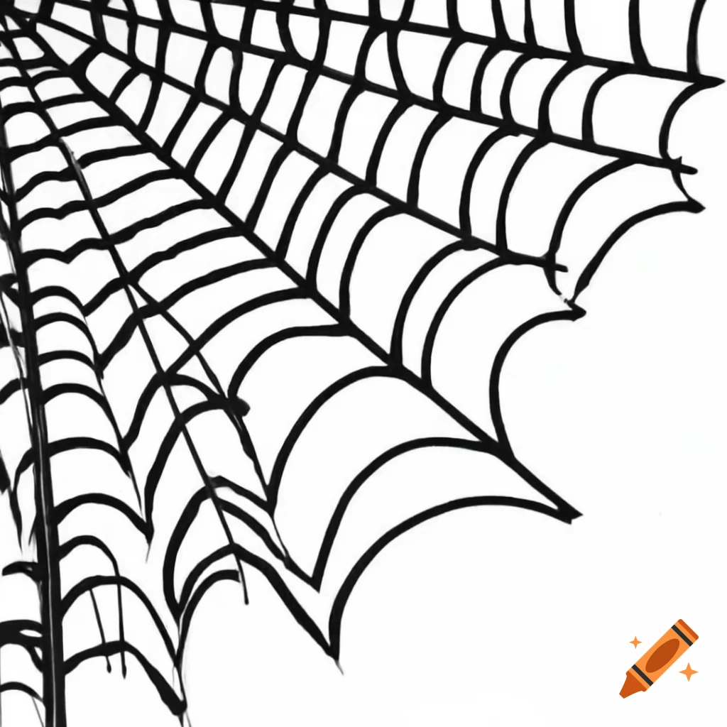Spider man coloring book page for kids on craiyon