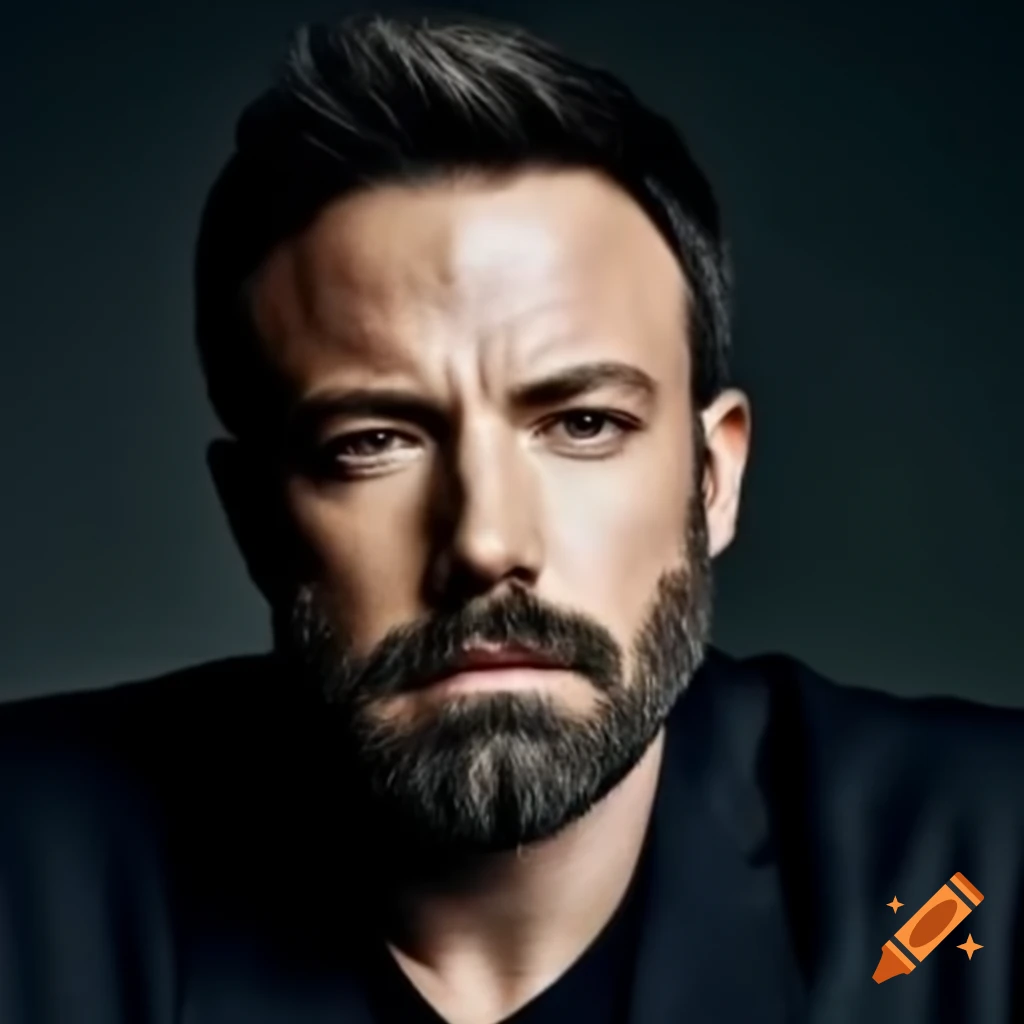 Close-up of Ben Affleck's face