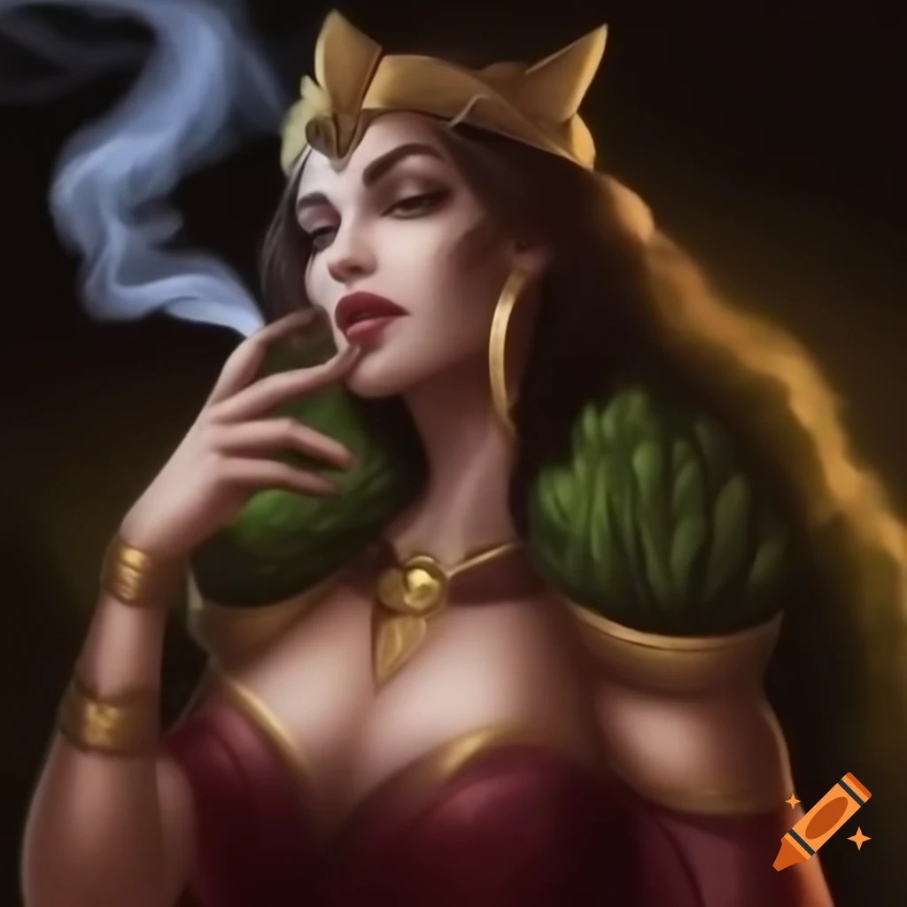 High priestess tarot card featuring mystical elements and themes
