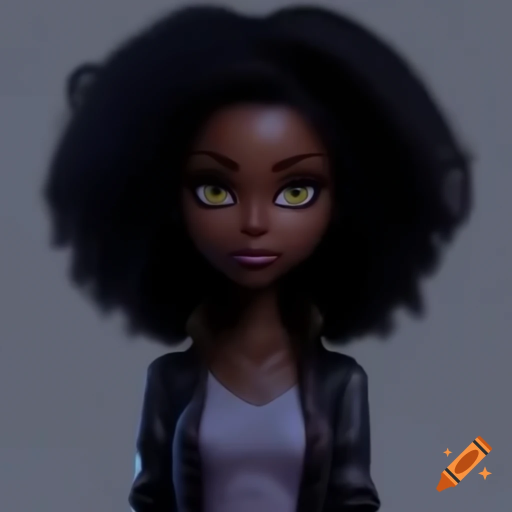 Character Description With Long Hair Doe shaped Eyes And Varying 