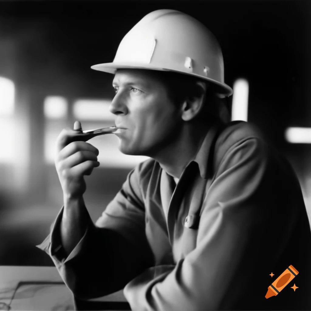 Bob the Builder character smoking