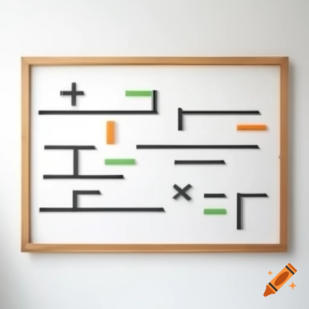 Math whiteboard displaying long division problems