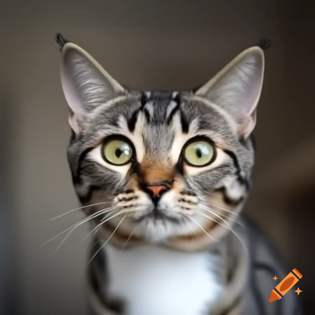 Cute cat portrait