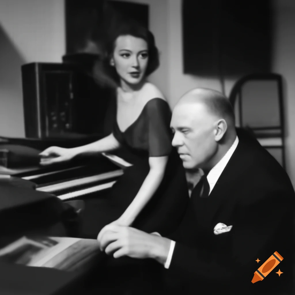 Glamour portrait of Lee Harvey Oswald in a studio setting
