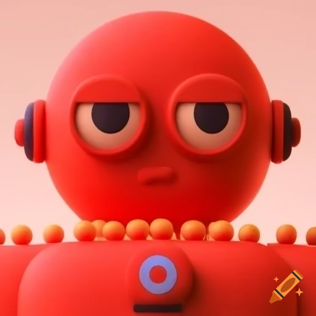 Golang programming language icon with red skin and sunglasses on Craiyon