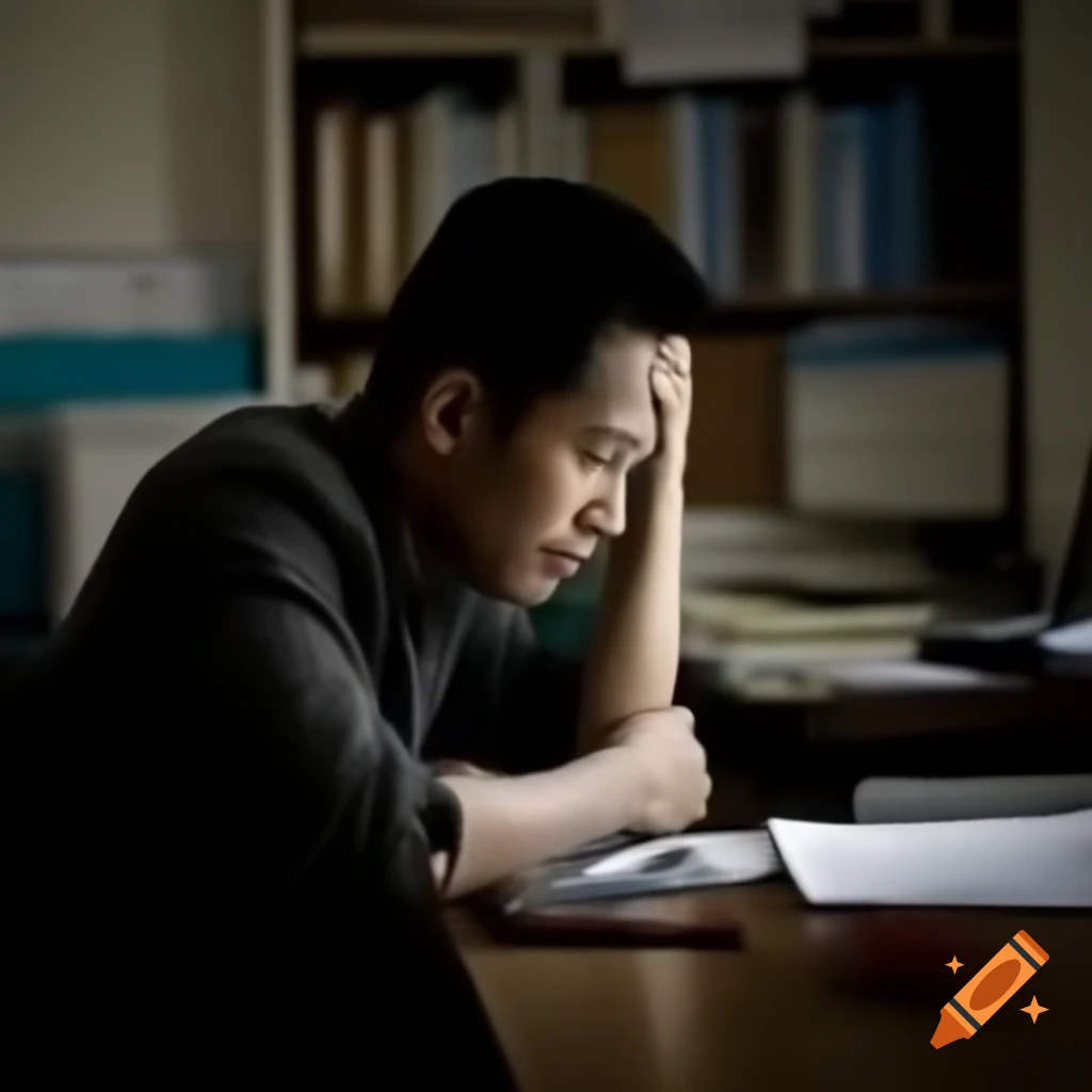 Friendly adult Malay male office worker