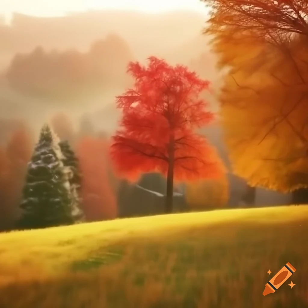 Seasons of winter, spring, summer, autumn