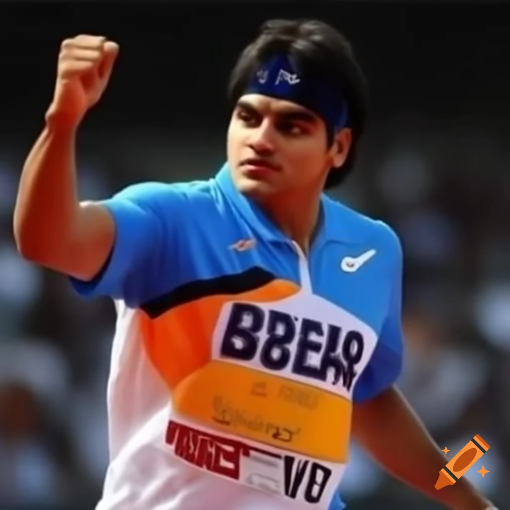 Neeraj Chopra, Indian javelin thrower in action