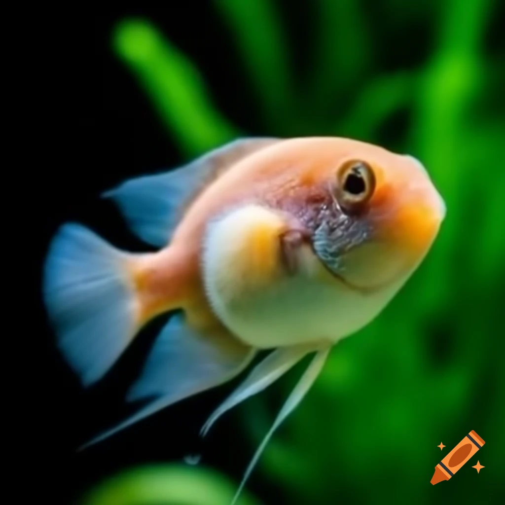 Cute fish in vibrant colors