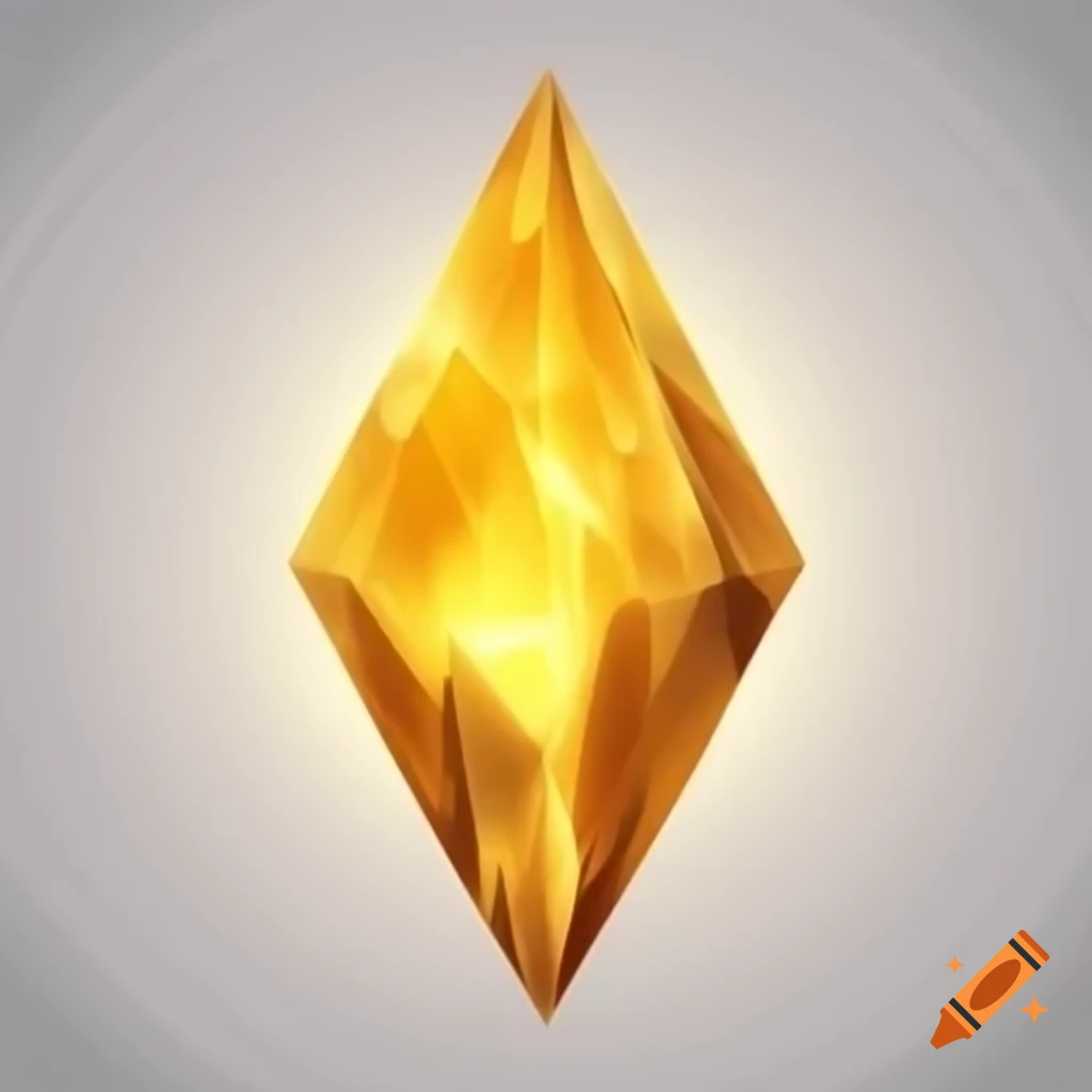 Glowing golden fragment shard with a godly aura
