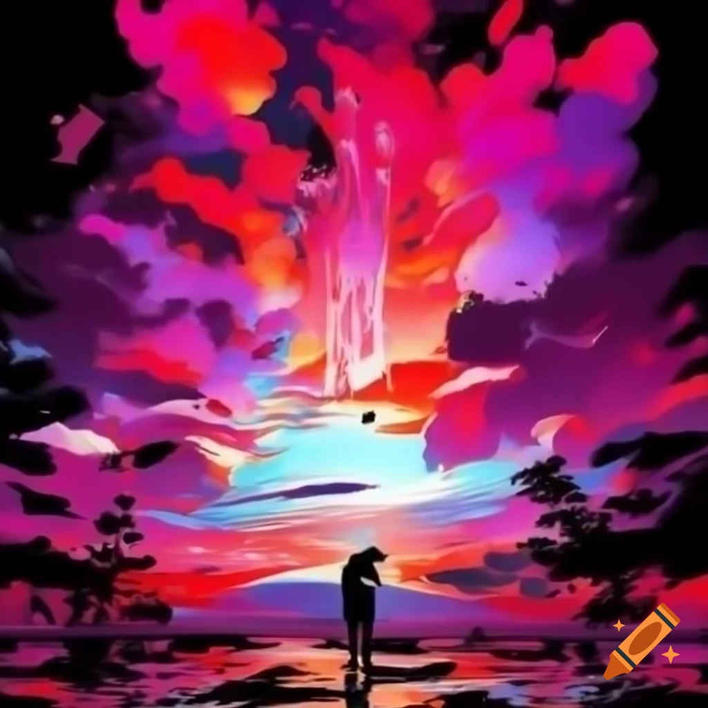 High quality anime style wallpaper for iPhone 16 Pro Max on Craiyon