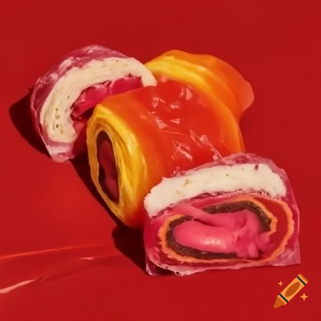 Variety of jelly rolls in a backstreet setting