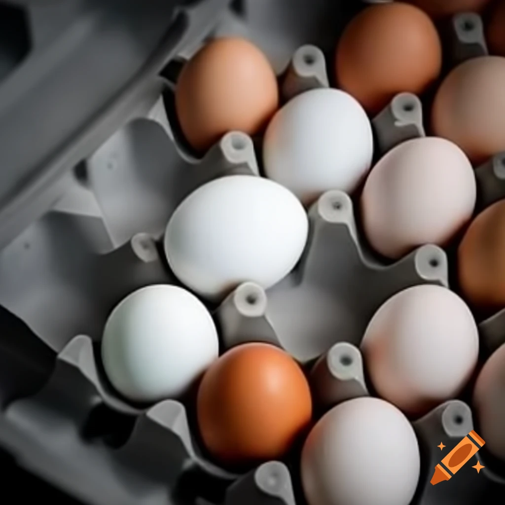 Realistic commercial background featuring eggs in a 1080 x 400 size