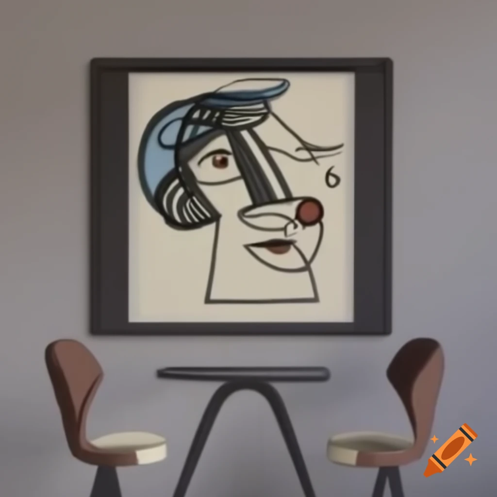 Art inspired by Picasso's style