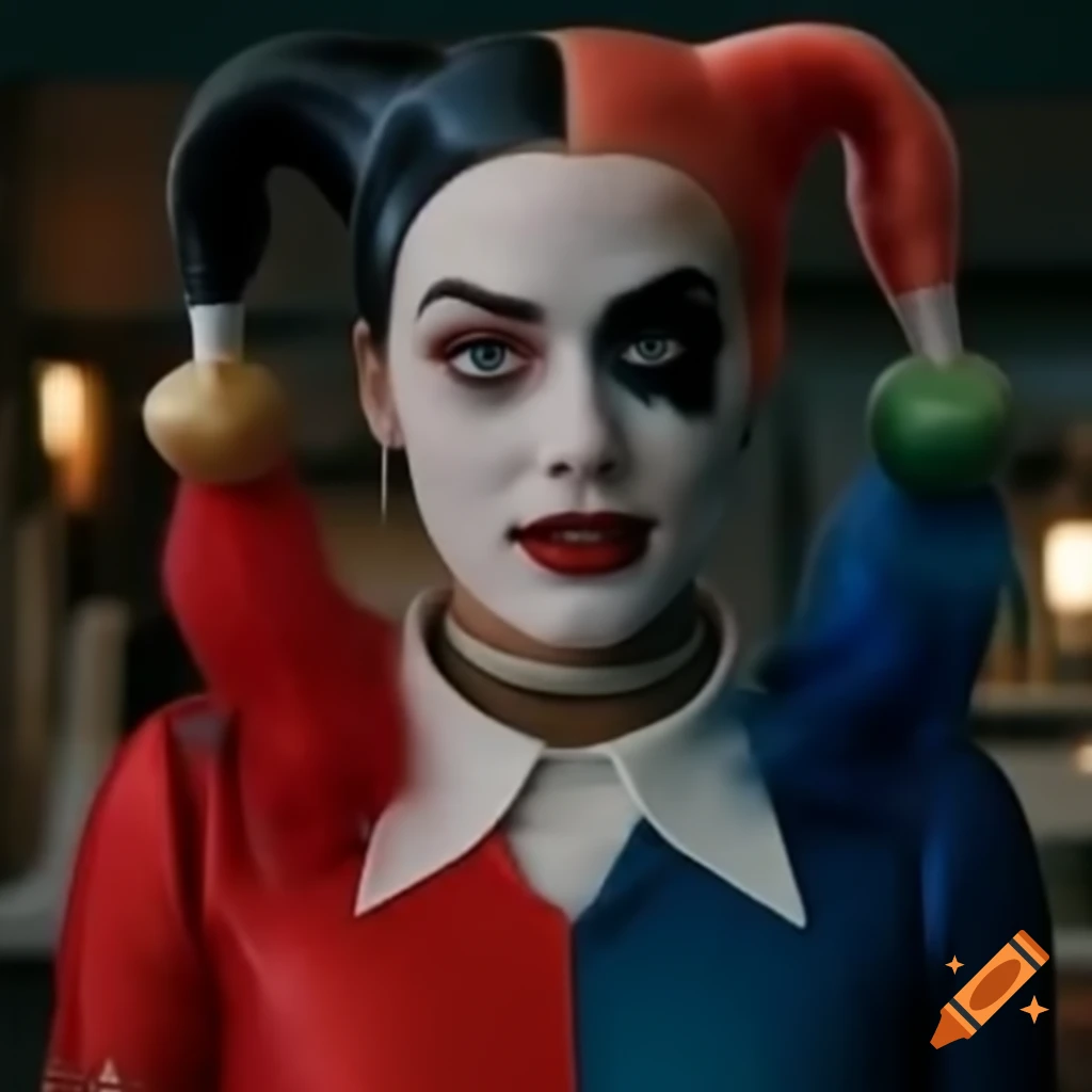 Kate Winslet in Harley Quinn costume