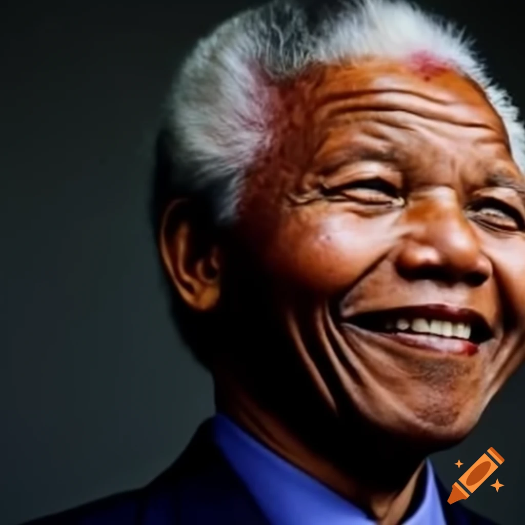 Nelson Mandela portrait