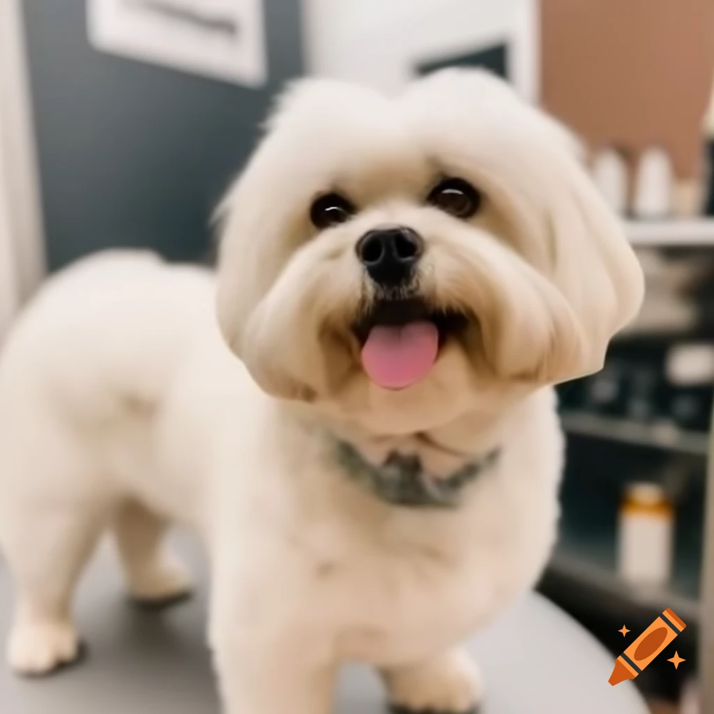 Realistic images for pet grooming section in online pet shop