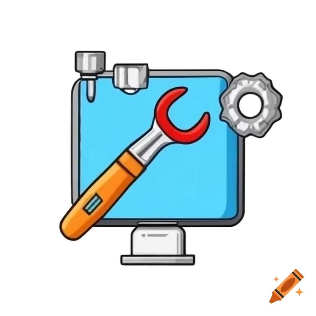 Computer repair services advertisement