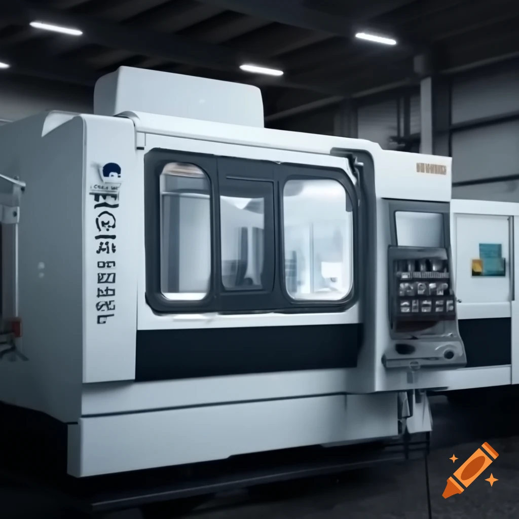 CNC lathe machine used for precision engineering