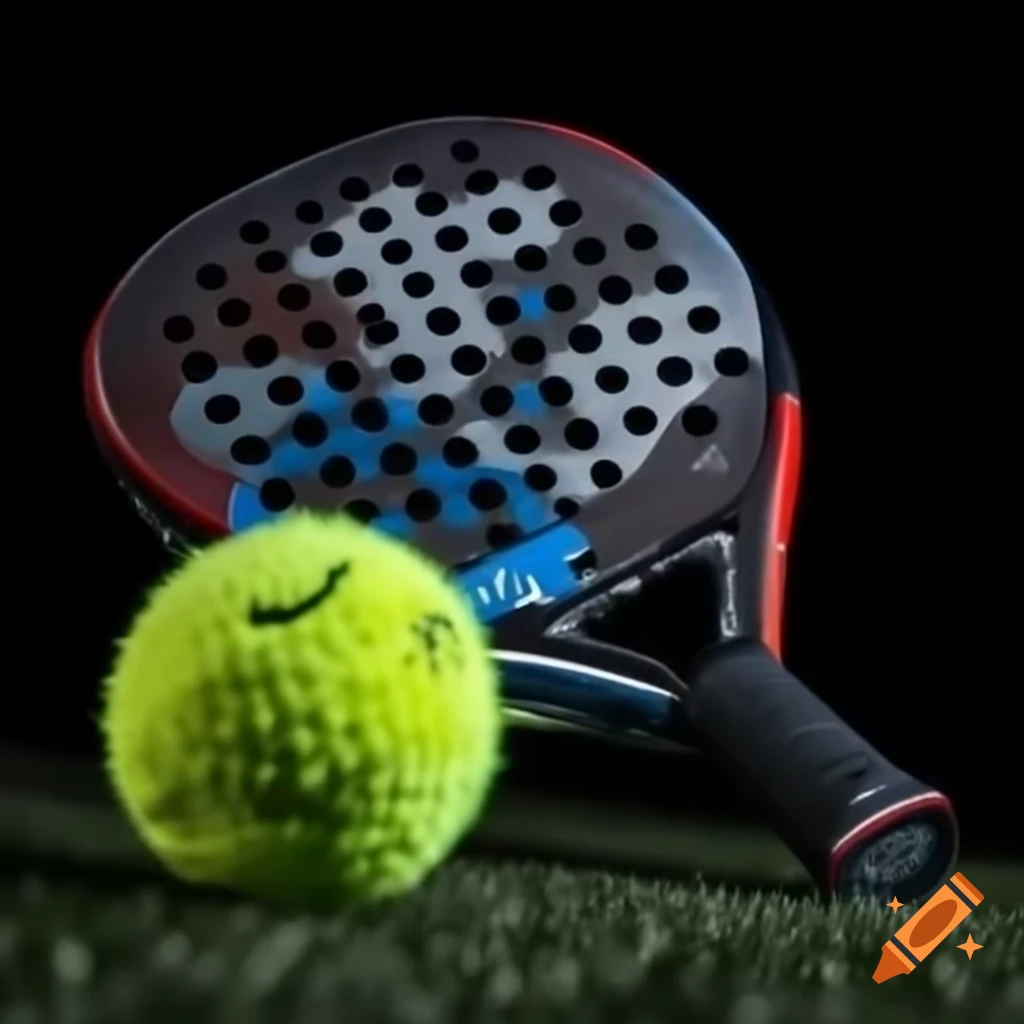 BULLPADEL padel racket and padel ball