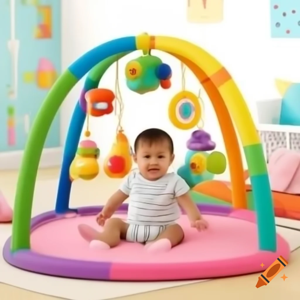 Colorful toddler play area designed for kids