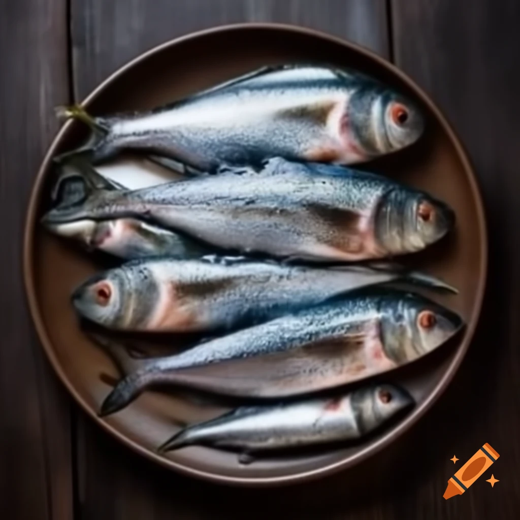 Tuna fish served on a plate
