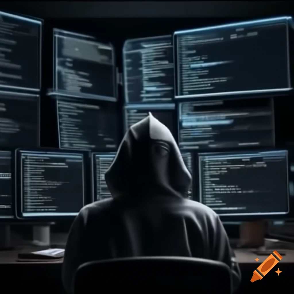 Full stack web developer coding in dark mode